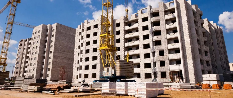 Complexo habitacional Direcional em fase de execução